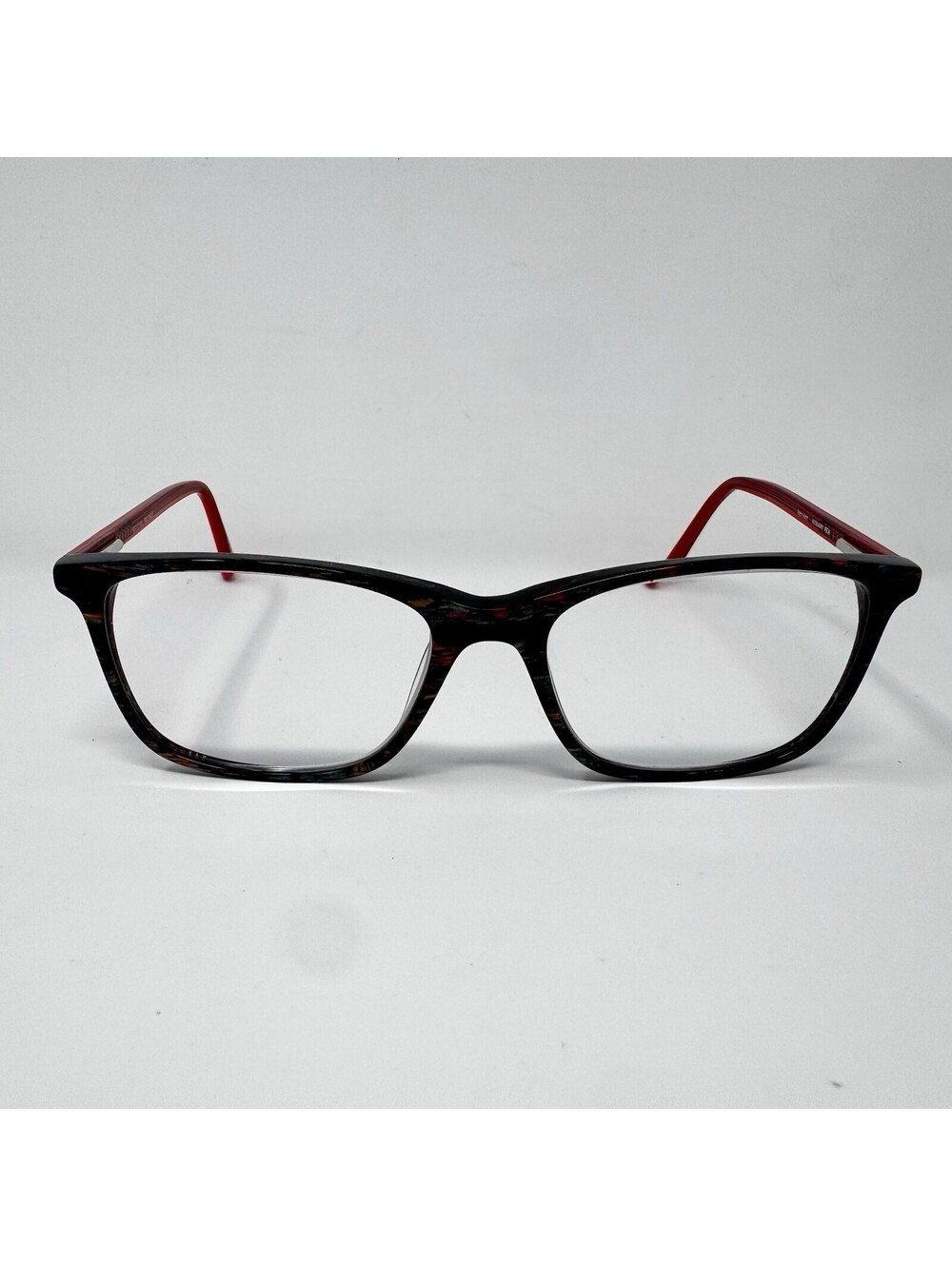 Karen Kane Rosary Pea Red Multi Eyeglass Frames 53-17-140